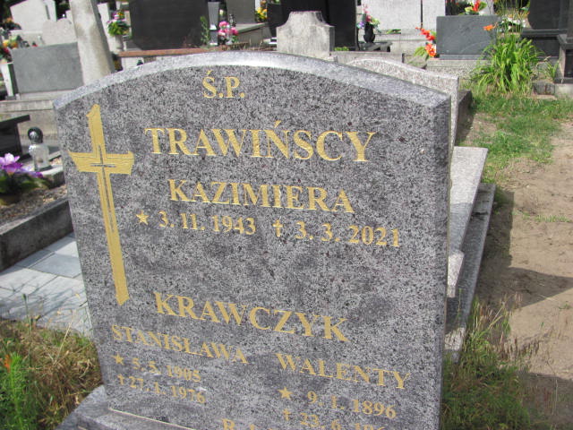 Walenty Krawczyk 1896 Przystajń - Grobonet - Wyszukiwarka osób pochowanych