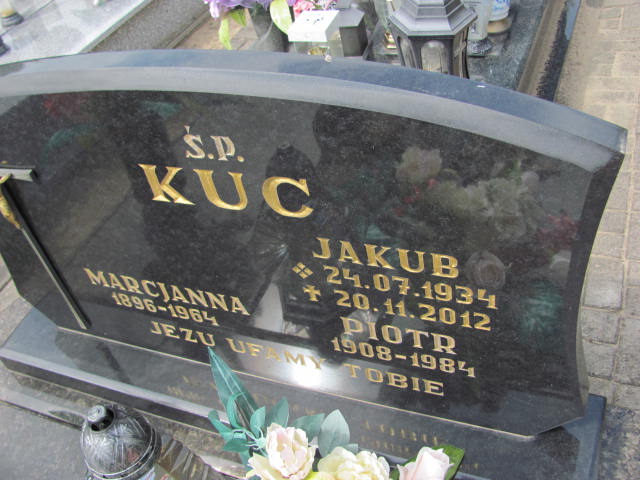 Jakub Kuc 1934 Przystajń - Grobonet - Wyszukiwarka osób pochowanych