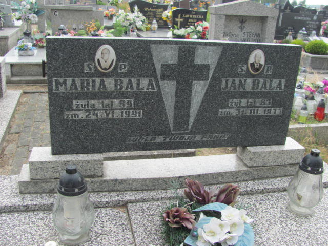 Jan Bala Przystajń - Grobonet - Wyszukiwarka osób pochowanych