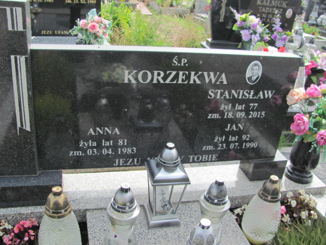Anna Korzekwa Przystajń - Grobonet - Wyszukiwarka osób pochowanych
