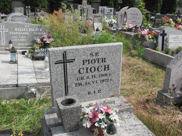 Piotr Cioch 1908 Przystajń - Grobonet - Wyszukiwarka osób pochowanych