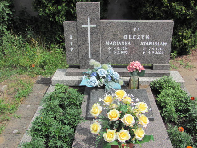 Grób Stanisław Olczyk