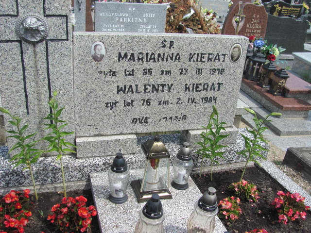 Walenty Kierat Przystajń - Grobonet - Wyszukiwarka osób pochowanych
