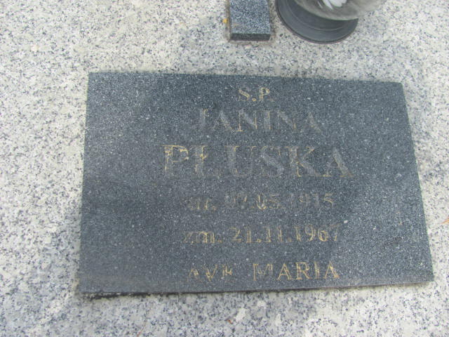 Janina Płuska 1915 Przystajń - Grobonet - Wyszukiwarka osób pochowanych