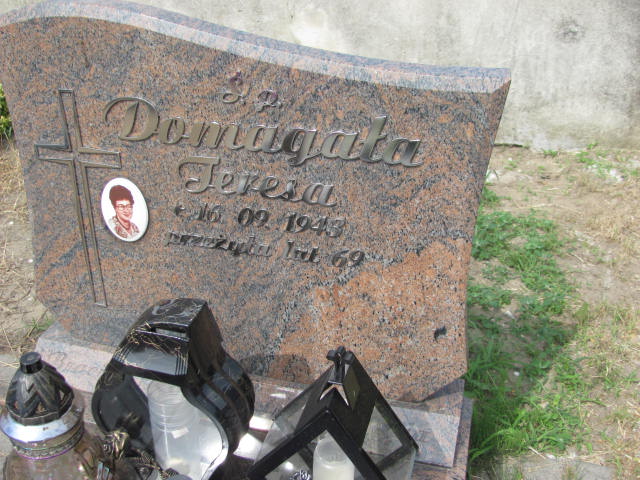 Teresa Domagała 1943 Przystajń - Grobonet - Wyszukiwarka osób pochowanych