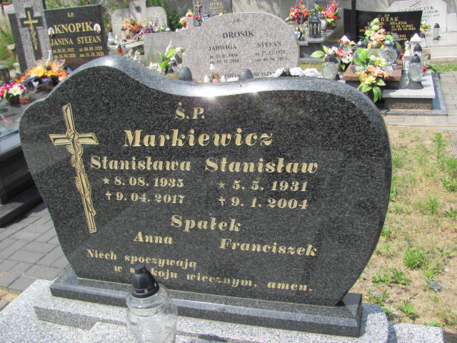 Stanisław Markiewicz 1931 Przystajń - Grobonet - Wyszukiwarka osób pochowanych