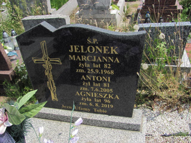 Agnieszka Jelonek Przystajń - Grobonet - Wyszukiwarka osób pochowanych