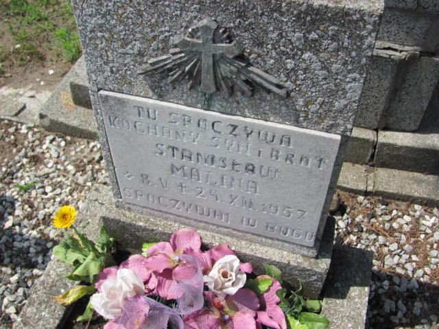 Stanisław Malina Przystajń - Grobonet - Wyszukiwarka osób pochowanych