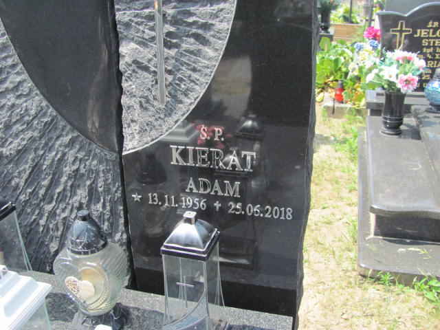 Adam Kierat 1956 Przystajń - Grobonet - Wyszukiwarka osób pochowanych
