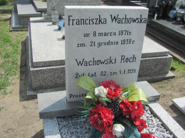 Roch Wachowski Przystajń - Grobonet - Wyszukiwarka osób pochowanych