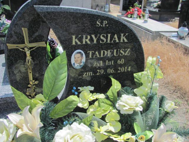 Roman Krysiak Przystajń - Grobonet - Wyszukiwarka osób pochowanych
