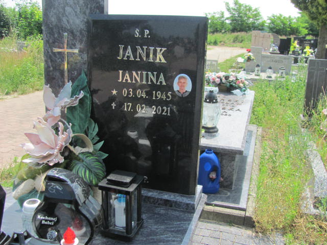 Janina Janik 1945 Przystajń - Grobonet - Wyszukiwarka osób pochowanych