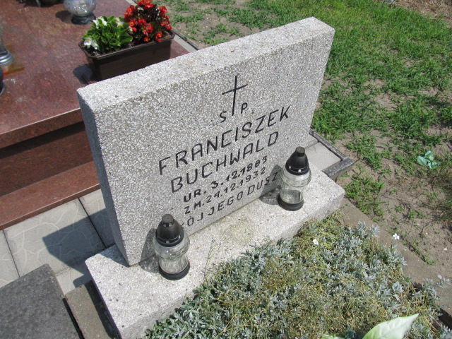 Franciszek Buchwald 1883 Przystajń - Grobonet - Wyszukiwarka osób pochowanych